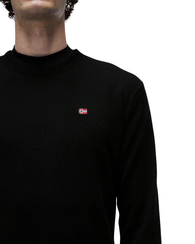 Napapijri Maglia Damavand Uomo Nero