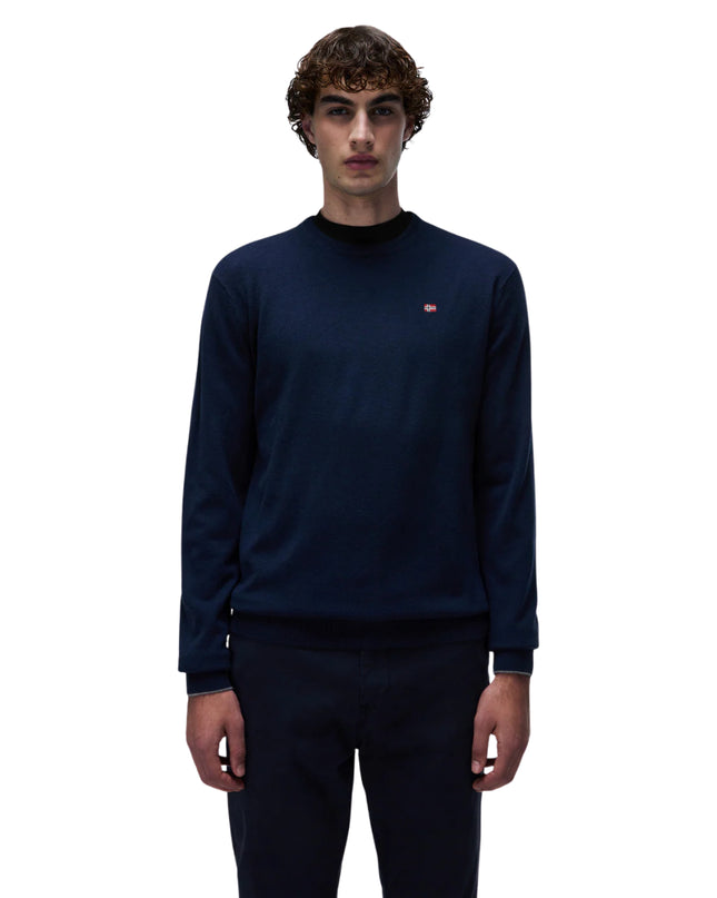 Napapijri Maglia Damavand Uomo Blu