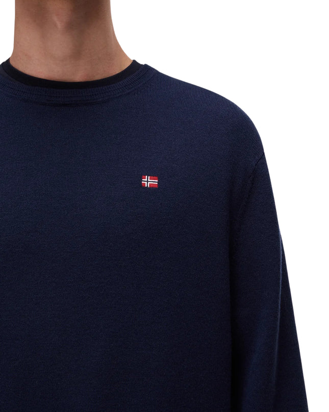 Napapijri Maglia Damavand Uomo Blu