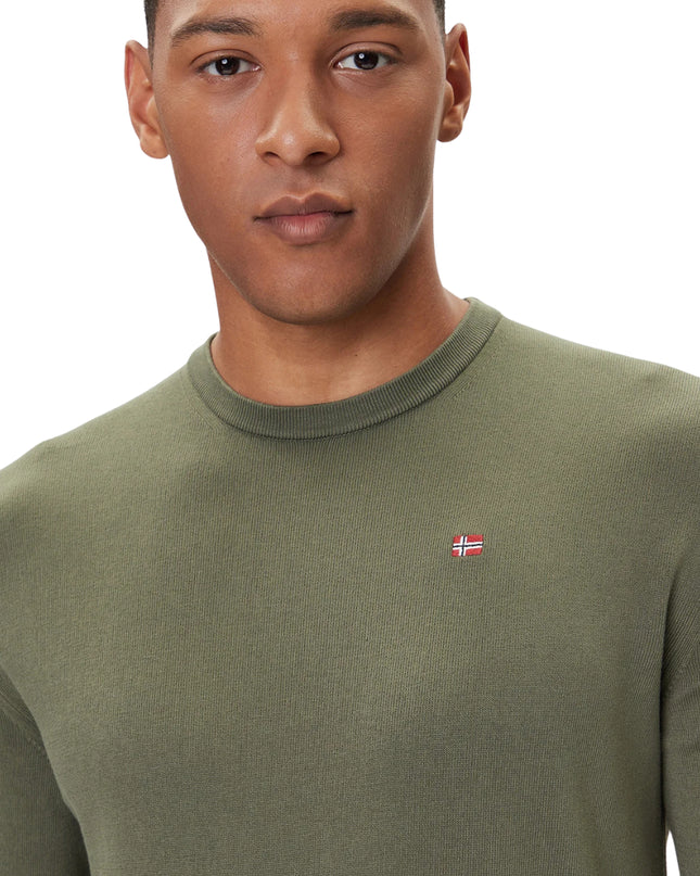 Napapijri Maglia Droz Uomo Verde