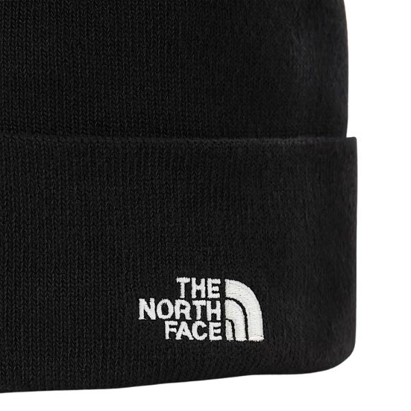 The North Face Berretto Con Logo Laterale Nero