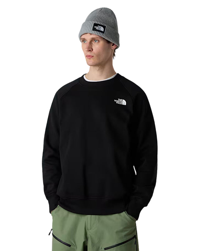The North Face Felpa Raglan Box Uomo Nero