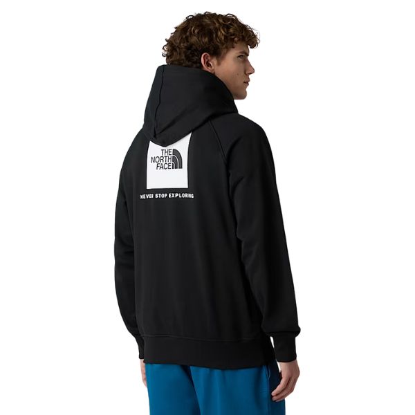 The North Face Felpa Con Cappuccio Raglan Box Nera