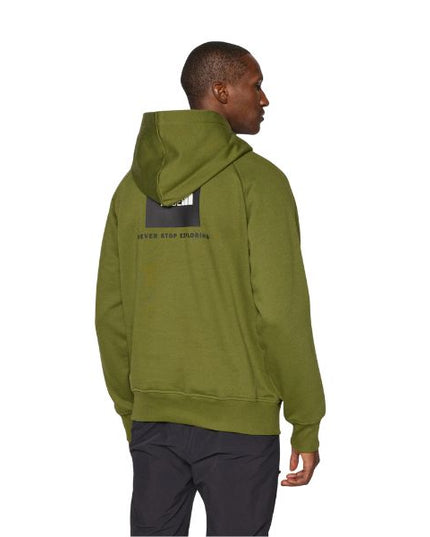 The North Face Felpa Con Cappuccio Raglan Box Verde