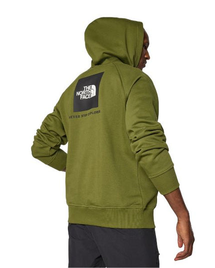 The North Face Felpa Con Cappuccio Raglan Box Verde