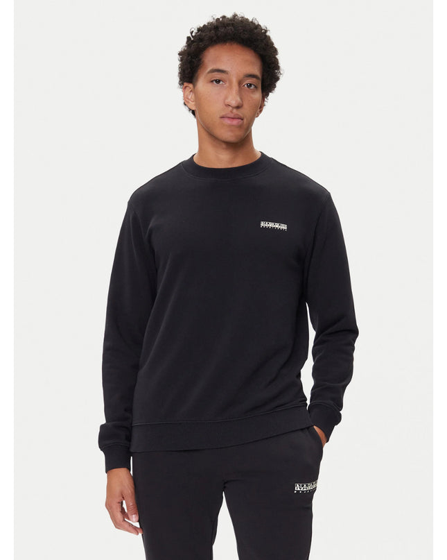 Napapijri Felpa B-Small Uomo Nero