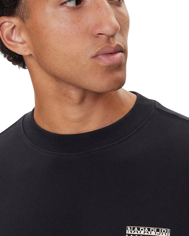 Napapijri Felpa B-Small Uomo Nero
