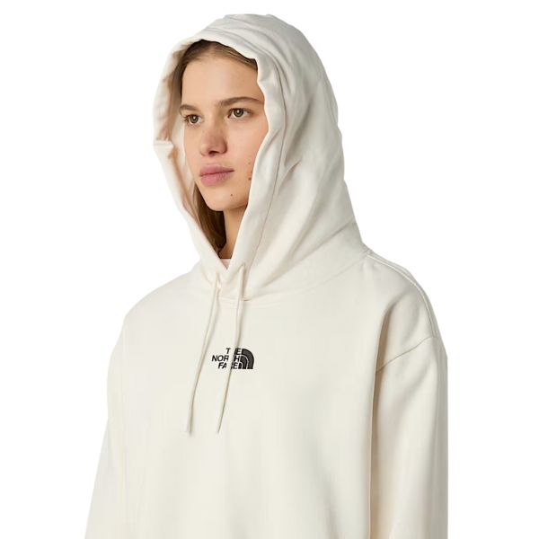 The North Face Essential Felpa Con Cappuccio Donna Bianca