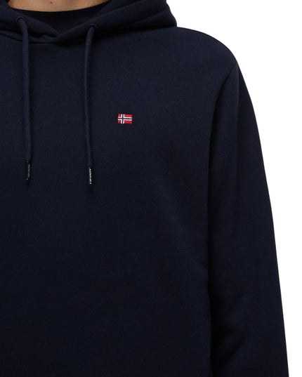 Napapijri Felpa Balis Hood Uomo Blu