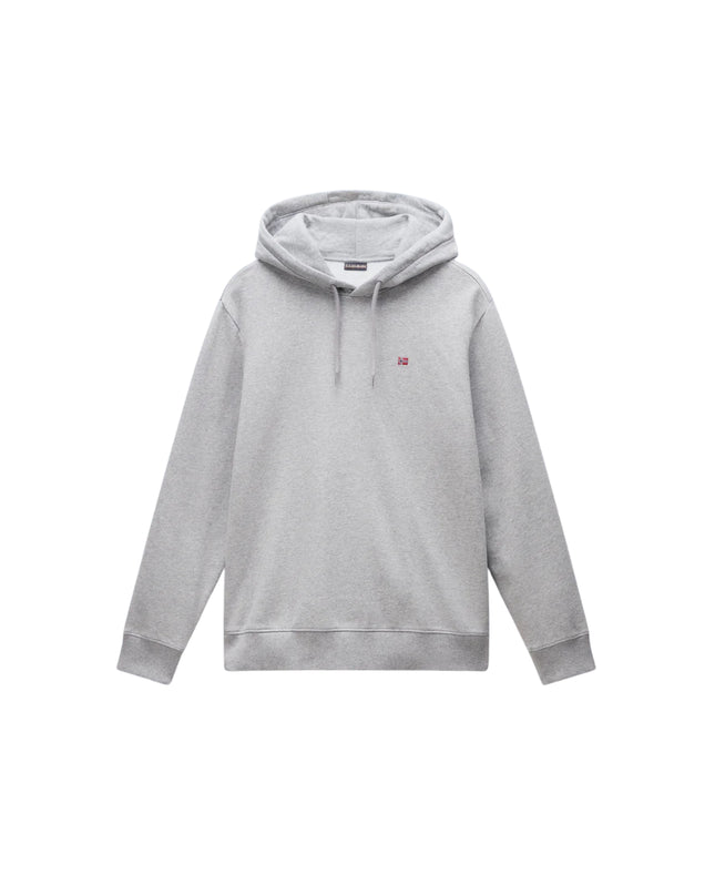 Napapijri Felpa Balis Hood Uomo Grigio