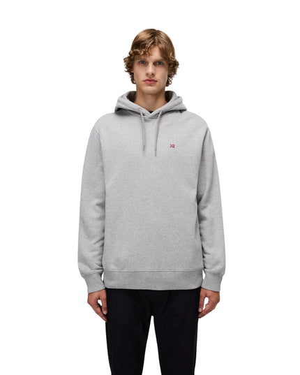 Napapijri Felpa Balis Hood Uomo Grigio