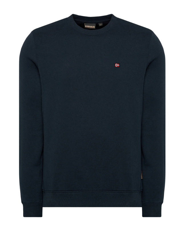 Napapijri Felpa Balis Crew Uomo Nero