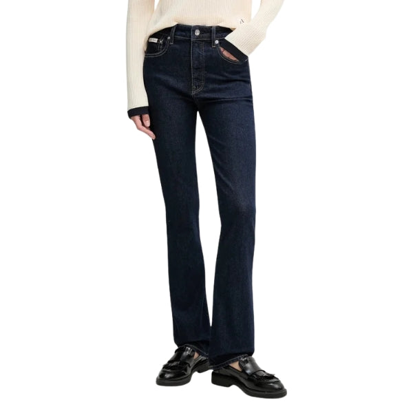 Calvin Klein Bootcut skinny Jeans Donna Classic Rinse