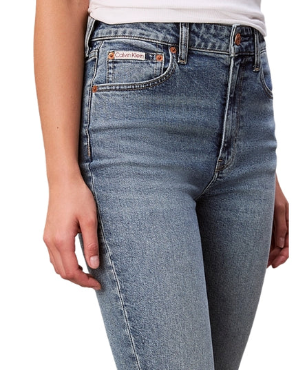 Calvin Klein Bootcut Skinny Jeans Donna Mulberry