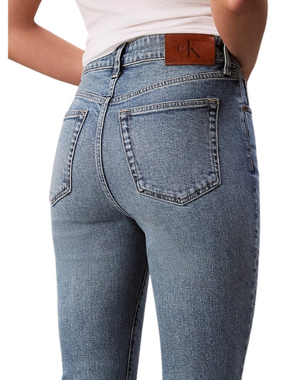 Calvin Klein Bootcut Skinny Jeans Donna Mulberry