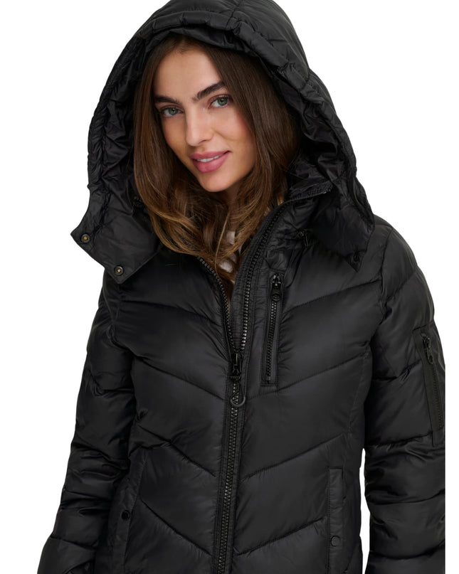 Only Onltahia Giubbino Donna Piumino lungo Nero