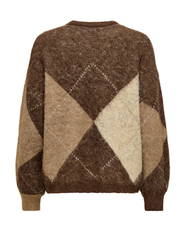 Only Onlnoeme Maglia Donna Pullover Marrone