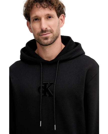 Calvin Klein Felpa Uomo con Cappuccio Black LV04RD250G