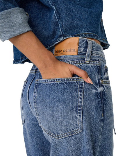 Only Jeans Onlgianna Balloon Fit Donna Denim
