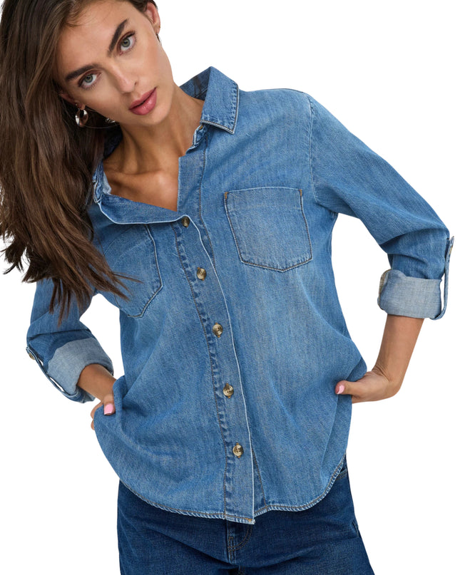 Only Camicia Onlyasmin Donna Denim
