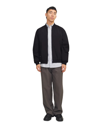 Jack&Jones Giacca Bomber Jjecharge Uomo Nero