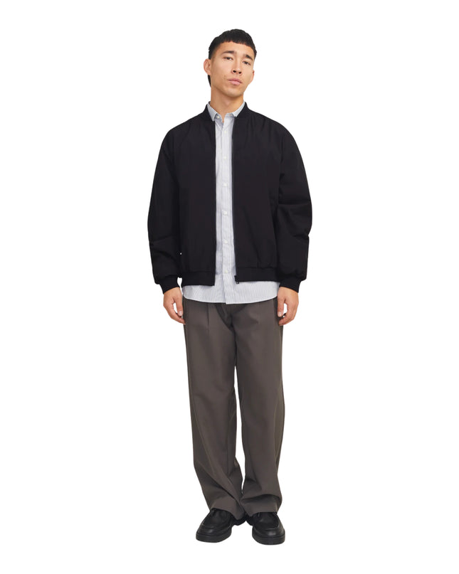 Jack&Jones Giacca Bomber Jjecharge Uomo Nero