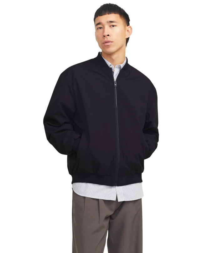 Jack&Jones Giacca Bomber Jjecharge Uomo Nero