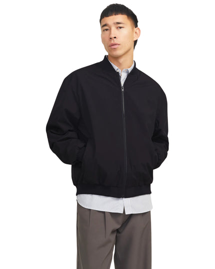 Jack&Jones Giacca Bomber Jjecharge Uomo Nero