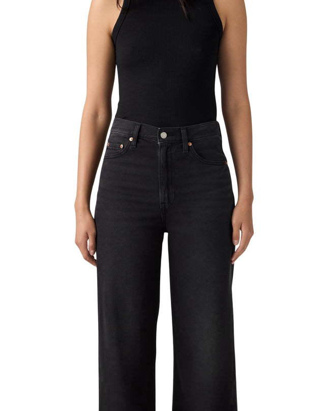 Levi's® Jeans Ribcage Wide Leg Donna Nero