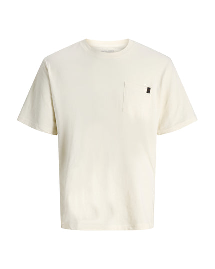 Jack&Jones T-shirt Jjedover Uomo Bianco