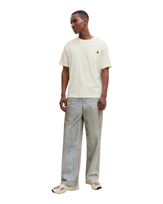 Jack&Jones T-shirt Jjedover Uomo Bianco