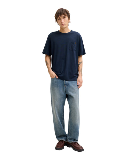 Jack&Jones T-shirt Jjedover Uomo Blu