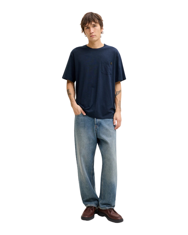 Jack&Jones T-shirt Jjedover Uomo Blu