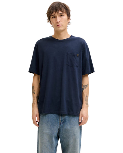 Jack&Jones T-shirt Jjedover Uomo Blu