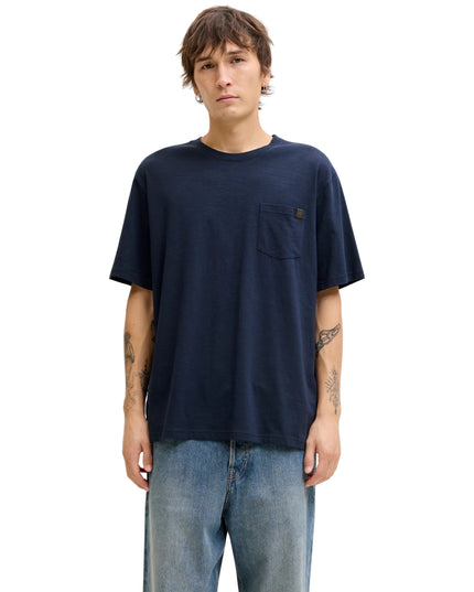 Jack&Jones T-shirt Jjedover Uomo Blu