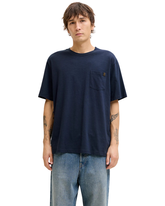 Jack&Jones T-shirt Jjedover Uomo Blu
