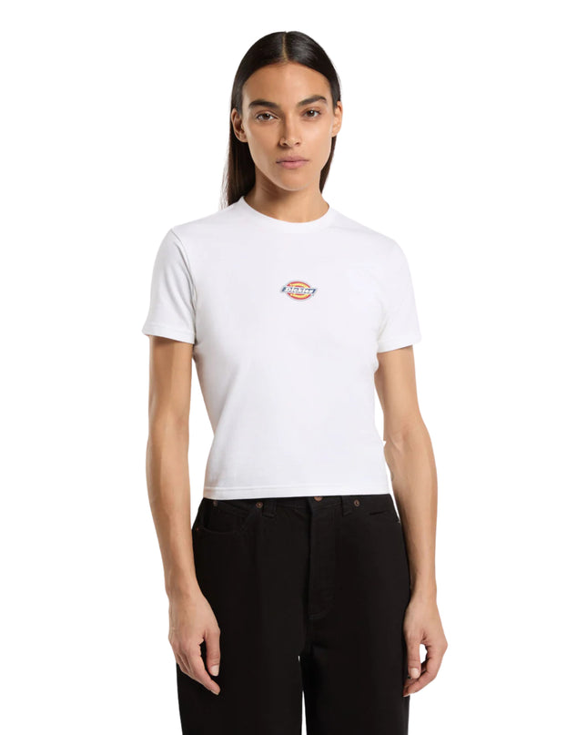 Dickies T-shirt Maple Valley Donna Bianco