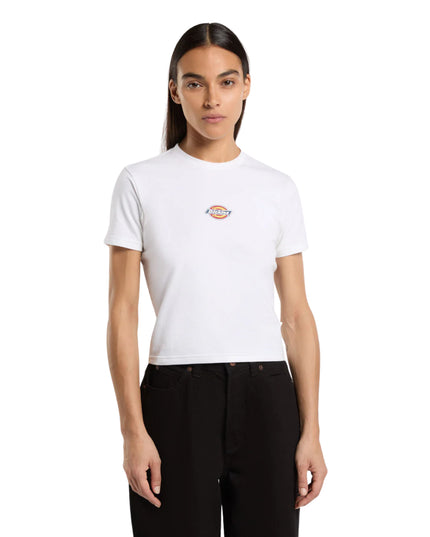 Dickies T-shirt Maple Valley Donna Bianco