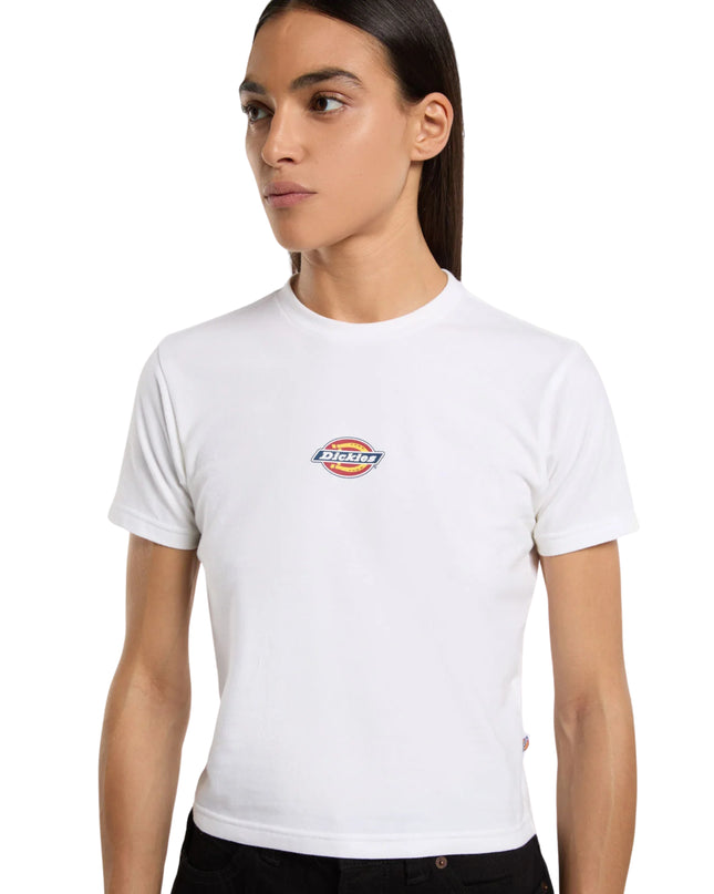 Dickies T-shirt Maple Valley Donna Bianco