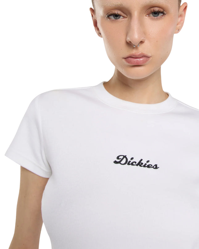 Dickies T-shirt Wellsville Donna Bianco