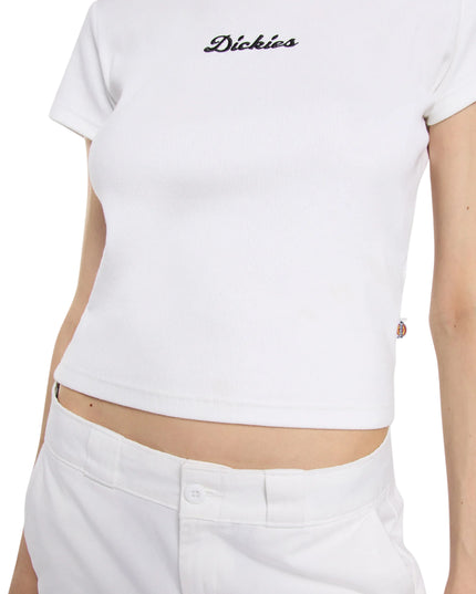 Dickies T-shirt Wellsville Donna Bianco