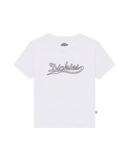 Dickies T-shirt Loose Wave Donna Bianco