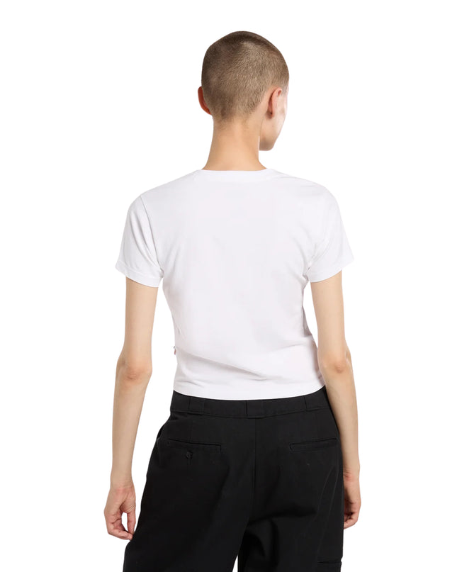 Dickies T-shirt Loose Wave Donna Bianco