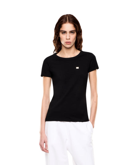 EA7 T-shirt Stretch Core Lady Donna Nero