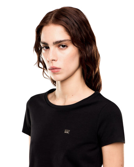 EA7 T-shirt Stretch Core Lady Donna Nero