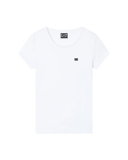 EA7 T-shirt Stretch Core Lady Donna Bianco