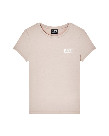 EA7 T-shirt Natural Ventus7 Donna Beige