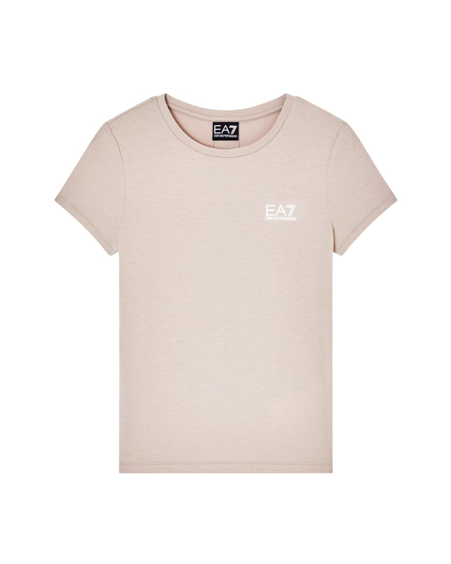EA7 T-shirt Natural Ventus7 Donna Beige