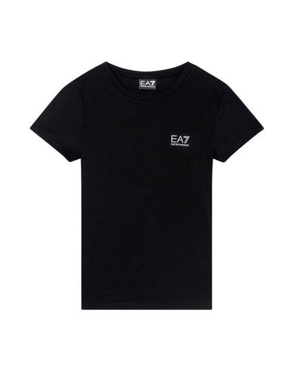 EA7 T-shirt Natural Ventus7 Donna Nero