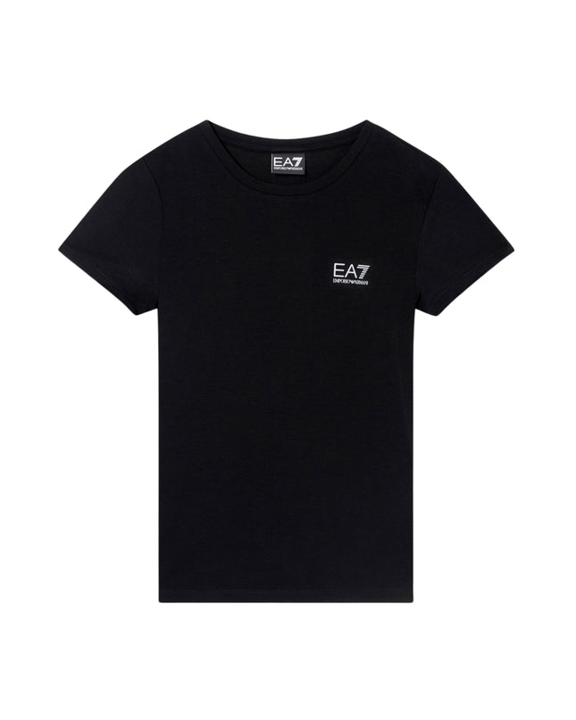 EA7 T-shirt Natural Ventus7 Donna Nero
